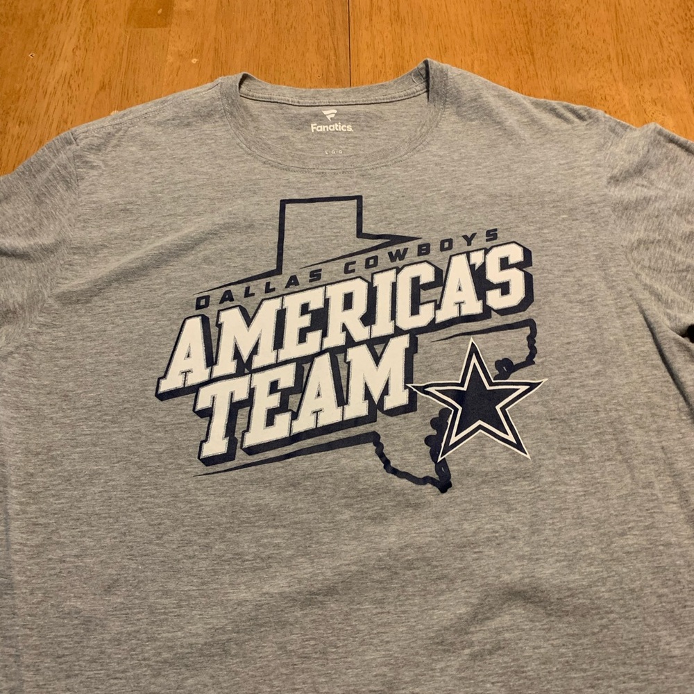Men’s Dallas Cowboys fanatics shirt size large